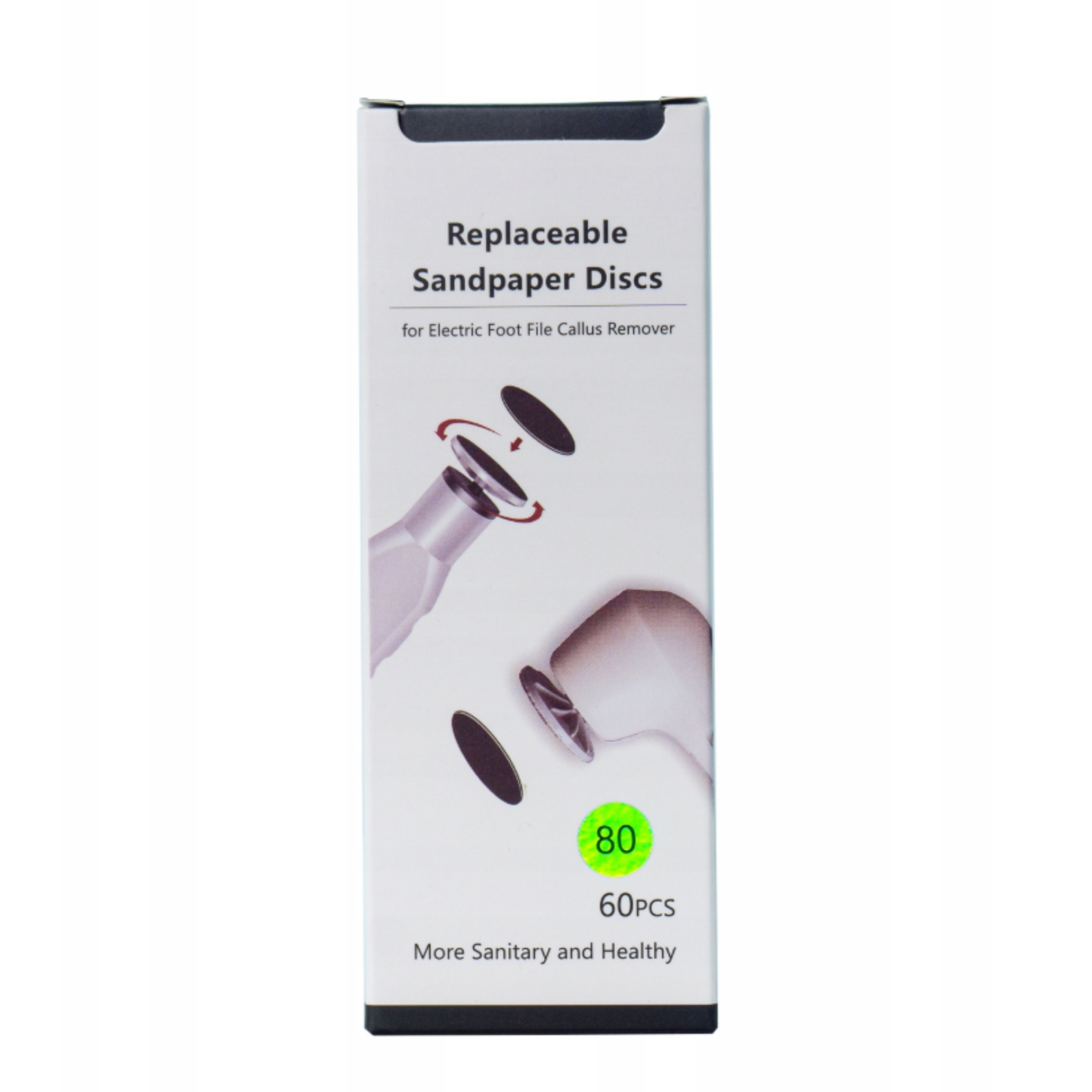 Emprez Zapasowe dyski trące do pilnika do stóp i pięt 60szt ZESTAW