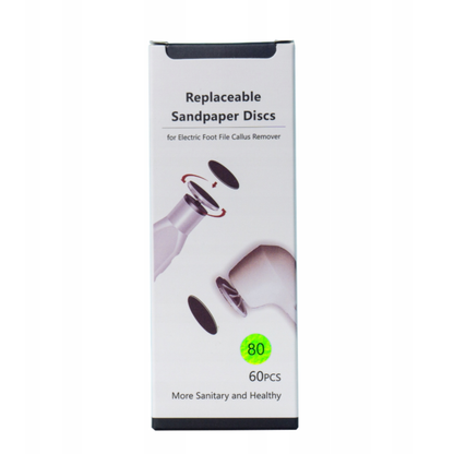 Emprez Zapasowe dyski trące do pilnika do stóp i pięt 60szt ZESTAW