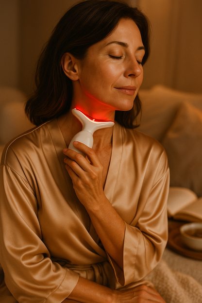 Emprez V-Lift – Masażer Twarzy i Szyi EMS LED