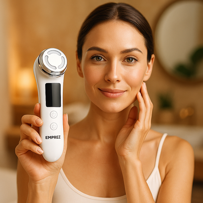 Emprez MezoLift – Mezoterapia Bezigłowa & Lifting EMS Masażer Twarzy 5w1