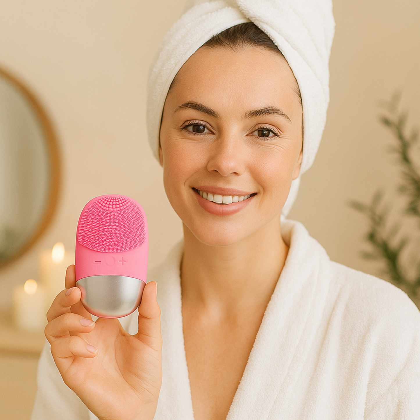 Emprez Szczoteczka soniczna do twarzy – masaż i oczyszczanie