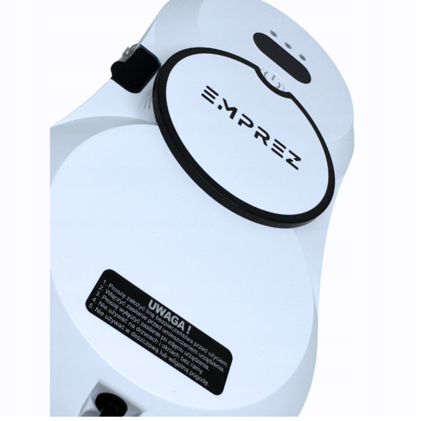 Emprez PureGlass – Inteligentny Robot do Mycia Okien z Automatycznym Spryskiwaniem