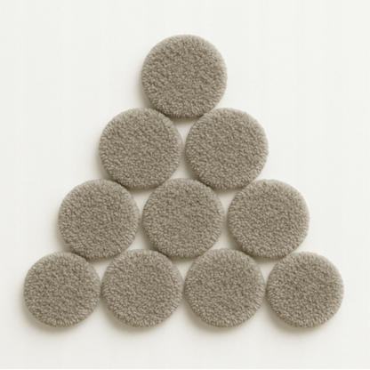 Ściereczki zapasowe do robota sprzątającego Emprez z mikrofibry szare 10szt