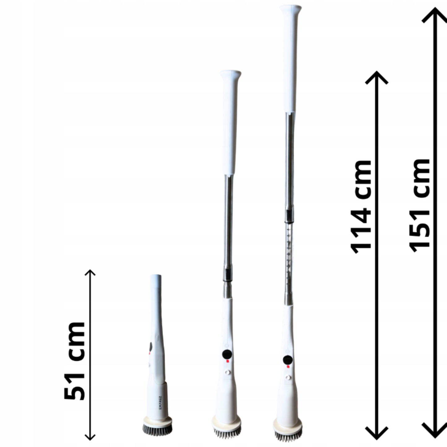 Emprez DeepClean Long – Elektryczna Szczotka Teleskopowa do Czyszczenia