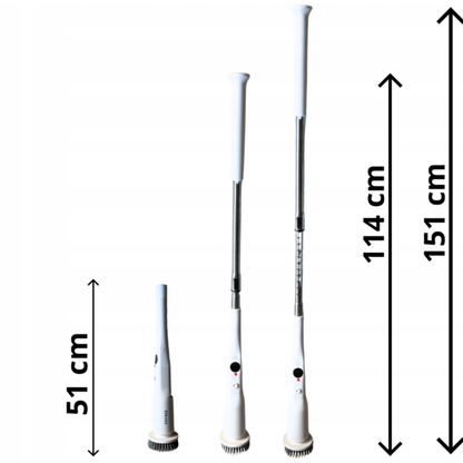 Emprez DeepClean Long – Elektryczna Szczotka Teleskopowa do Czyszczenia