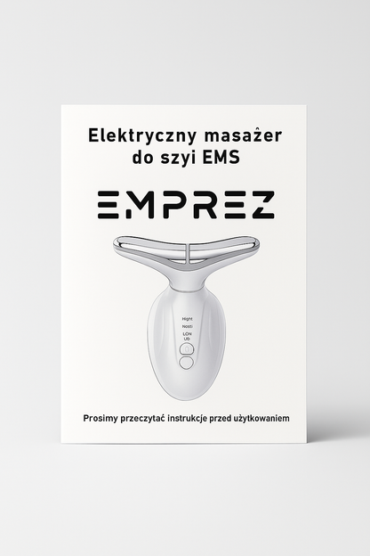 Emprez V-Lift – Masażer Twarzy i Szyi EMS LED