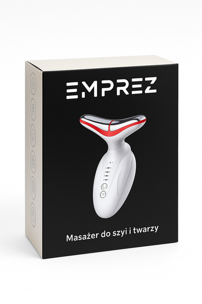 Emprez V-Lift – Masażer Twarzy i Szyi EMS LED
