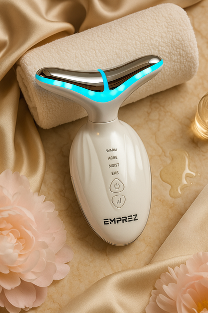 Emprez V-Lift – Masażer Twarzy i Szyi EMS LED